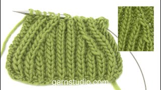 How to knit English rib with raglan decrease [upl. by Siloam]