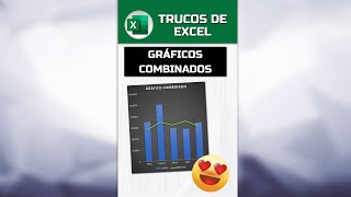 ✅ Truco 20 Como hacer un gráfico combinado en Excel ▶ Excel básico para principiantes [upl. by Luciano]