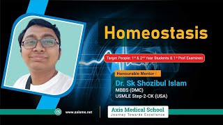 Homeostasis  Physiology  Axis Medical School II বাংলা [upl. by Flavia]