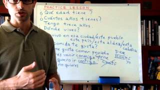 Free Spanish Lessons 172 Spanish practice lesson 22 [upl. by Landes]