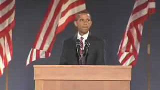 Barack Obama Speech President Elect Acceptance Speech 2008 Part 2 [upl. by Ateiram736]