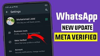 WhatsApp meta verified update  WhatsApp new update  Meta verified subscriptions 2024 [upl. by Madriene608]