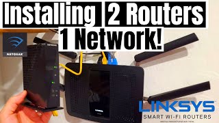 HOME NETWORKING 101 HOW TO CONNECT 2 ROUTERS IN ONE HOME NETWORK [upl. by Mimi]