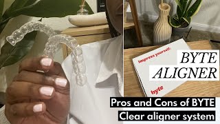 BYTE Aligners  Before and After Pros and Cons [upl. by Lan]