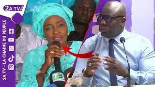 Mimi Touré face à la presse Ahmed AIDARA quot si logique la nékeu mquot [upl. by Kessia]