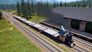 Building Double Tracks To Logging Camp Railroads Online Pine Valley Ep 2 [upl. by Donald189]