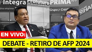 🔴RETIRO DE AFP 2024 Comisión de Economía APROBÓ un séptimo RETIRO DE FONDOS DE 4 UIT  El Comercio [upl. by Eillit856]