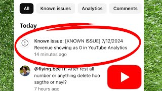 Youtube Revenue Showing Zero  known Issue 7122024 Revenue Showing As 0 In Youtube Analytics [upl. by Johathan]