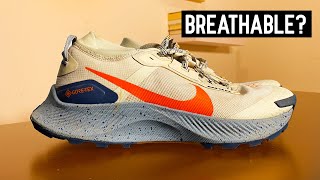 Is The Nike Pegasus Trail 3 GoreTex Breathable  FAQ SERIES [upl. by Ynatirb]