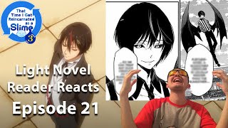 Light Novel Reader Reacts to Tensura Slime S3 Episode 21 [upl. by Alegnatal]