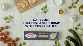 Curry Capellini with zucchini and shrimps [upl. by Uok]