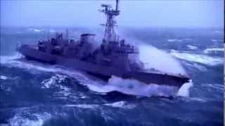 D646 LatoucheTréville Navy ship in Storm [upl. by Cruickshank93]