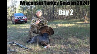 Wisconsin Turkey Hunting 2024  Late Season  Day 2  Gobblers In PINES [upl. by Clementis285]