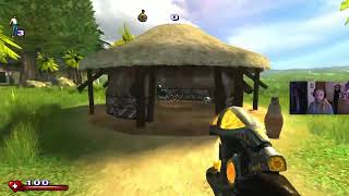 Serious Sam 2  PC  Part 1 Intro  Kwongo Fight [upl. by Laamak]