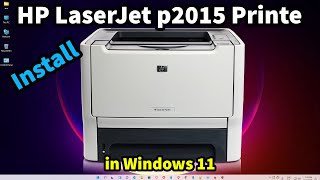 How to Download amp Install HP LaserJet p2015 Printer Driver in Windows [upl. by Hoang866]