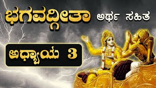 Complete Bhagavad Gita in Kannada  Chapter 219 to 239 [upl. by Arodnap890]