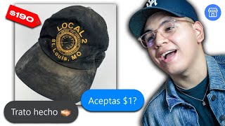 COMPRANDO Y RESTAURANDO GORRAS DE FACEBOOK MARKETPLACE [upl. by Rephotsirhc137]