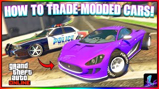 HOW TO TRADE MODDED CARS IN GTA 5 ONLINE GCTF Method 2024 [upl. by Georgetta]