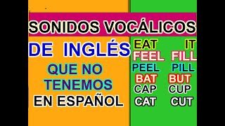 como pronunciar las vocales en ingles [upl. by Eiramasil]