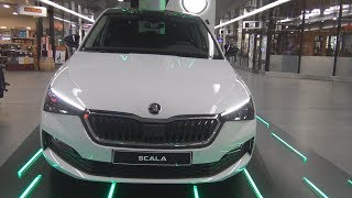 Škoda Scala 2019 Exterior Walkaround [upl. by Nnylram]