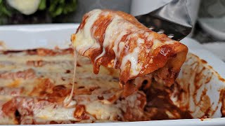 ENCHILADAS  Potato And Cheese Enchiladas  Easy Enchilada Sauce Recipe  Meatless Meal Ideas [upl. by Havot]