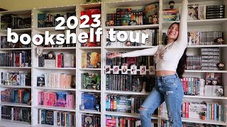 2023 BOOKSHELF TOUR 📚 500 books [upl. by Nileuqaj687]