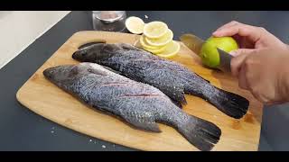 GRILL FISH  BARRAMUNDI RECIPE OVEN [upl. by Mazel354]