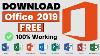 How to Download Microsoft Office 2019 for Free  Download MS Word Excel PowerPoint in Windows 10 [upl. by Frederic61]