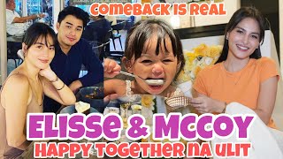 ELISSE JOSON AT MCCOY DE LEON COME BACK IS REAL HAPPY TOGETHER NA ULIT SA WAKAS NG MCLISSE [upl. by Nuoras205]