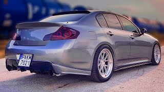 Loud Infiniti G35 Terrorizes the Streets [upl. by Atsejam791]