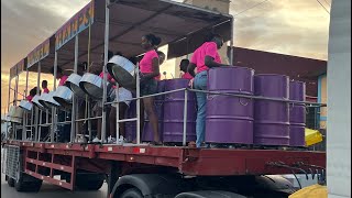 22nd annual Emancipation Steelband Street Parade 2024 in Trinidad 🇹🇹  African Emancipation Day [upl. by Ediva]