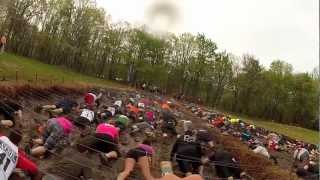 Tough Mudder 2012 PA Round 2 Full Obstacle Video Clips [upl. by Cordier377]