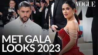 Los mejores looks de la MET Gala 2023  MET Gala 2023  Vogue México y Latinoamérica [upl. by Chor]