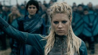 Vikings  Lagertha attacks Kattegat  Huge Battle 4x13 Fulll HD [upl. by Barbe86]