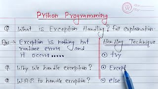 Python Exception Handling  Learn Coding [upl. by Sredna811]