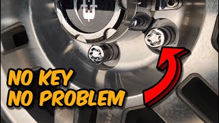 The 3 BEST Ways to Remove a Wheel Lock Without a Key [upl. by Emily672]