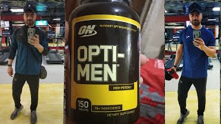 Optimum Nutrition ON OptiMen Multivitamin 150 Tablet [upl. by Yelsiap971]