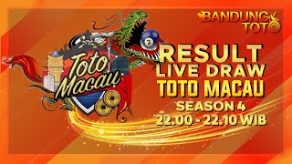 🔴LIVE TOTO MACAU TERCEPAT  LIVE DRAW TOTO MACAU HARI INI SELASA 29 AGUSTUS 2023  LIVE MACAU RESMI [upl. by Silrak]