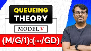 Queueing Theory  Model  V  Length of Queue amp System Waiting Time of Queue amp System by GP Sir [upl. by Tryck]