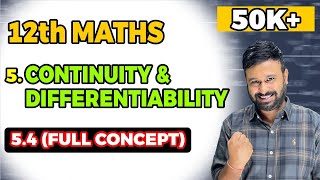 Class 12th NCERT Maths  Ex 54 Introduction  Chapter 5 Continuity amp Differentiability [upl. by Schreck]