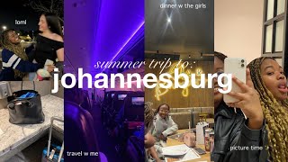 Dream Trip to Johannesburg ✈️🤍  surprising my friends shopping youth dinner with my girls 🎀 [upl. by Areht]