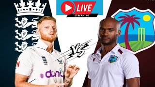 🔴 Live England vs West Indies – TEST Match  WI vs ENG Live  2024  Cricket [upl. by Ymmik]