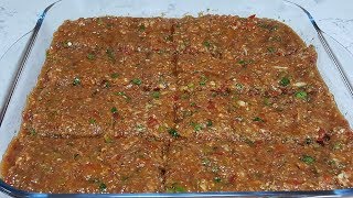 Lahmacun İçi Tarifi ve Malzemeleri [upl. by Nacnud]