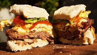 La Hamburguesa Casera Parrillera Receta de Locos X el Asado [upl. by Innattirb]