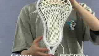 Brine Cyber Pro Strung Lacrosse Head [upl. by Ameen]