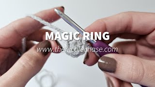 Magic Ring  Crochet Tutorial [upl. by Martsen453]