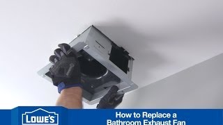 How To Install a Bath Exhaust Fan [upl. by Genevieve]