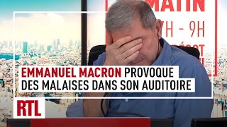 Le Président Macron provoque des malaises dans son auditoire [upl. by Aicineohp404]