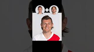 fusion kroos amp modric ❤️‍🩹 fusione photomontage fyp shorts [upl. by Ziom360]