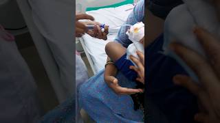 Baby injection before anesthesia [upl. by Fernando]